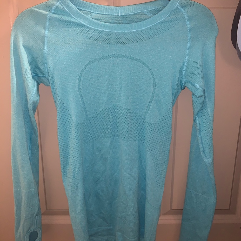 Light Blue Classic Lululemon Top